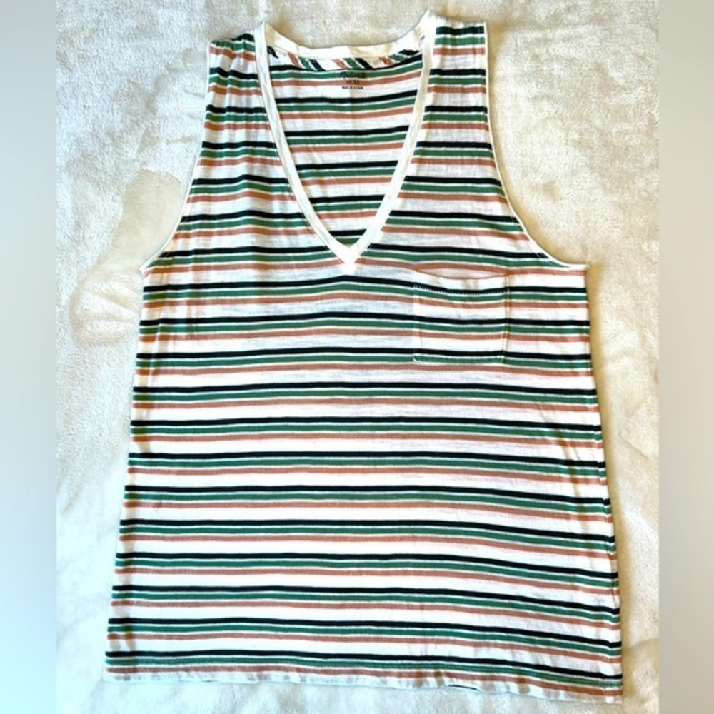 Madewell striped tank top - sz‎ XS